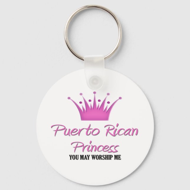 Puerto Rican Princess Nyckelring (Framsida)