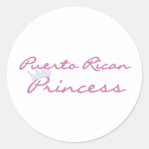 Puerto Rican Princess Runt Klistermärke