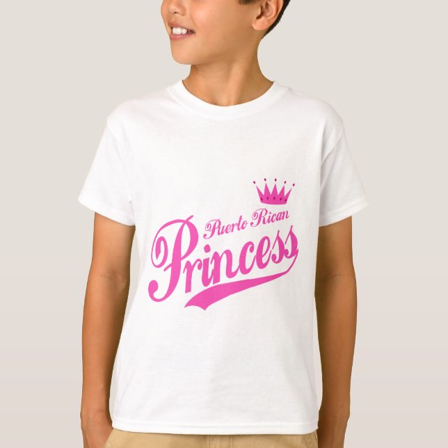 Puerto Rican Princess T-shirt (Framsida)
