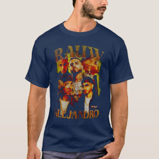 PUERTO RICAN SINGER RAUW ALEJANDRO VINTAGE 90’S RA T SHIRT