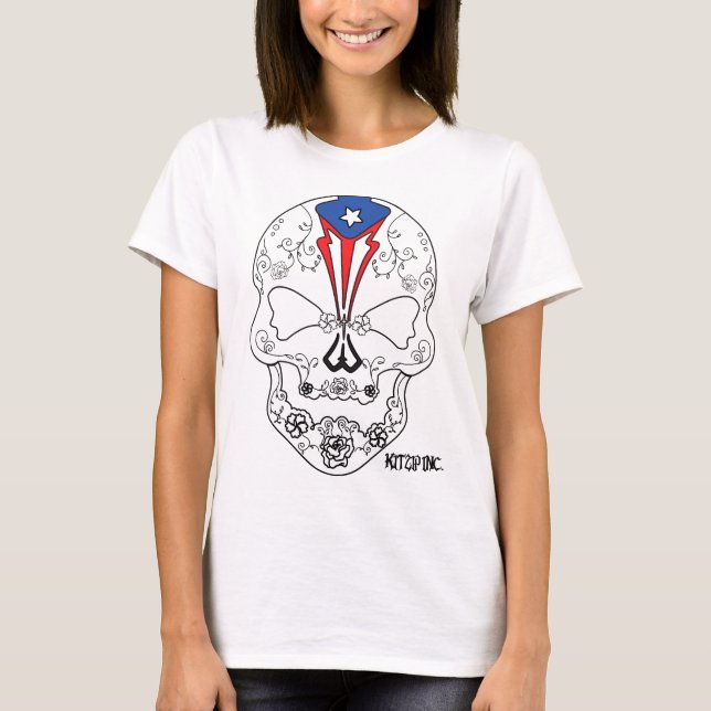 Puerto Rican skallegodis Tröja (Framsida)