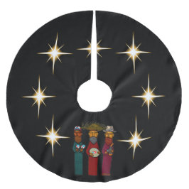 Puerto Rican Three Wise Men – Parranda Julgransmatta Borstad Polyester