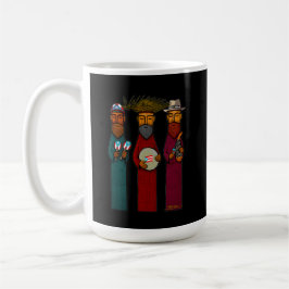 Puerto Rican Three Wise Men – Parranda Kaffemugg