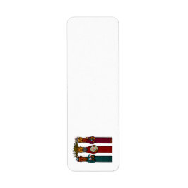 Puerto Rican Three Wise Men – Parranda Returadress Etikett