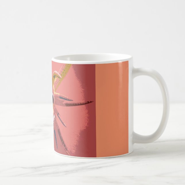 Puerto Rican vejigante maskerar kaffemuggen Kaffemugg (Höger)