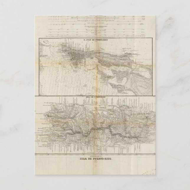 Puerto Rico 2 Vykort (Framsida)