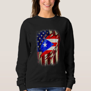 Puerto Rico amerikansk flagga T Shirt