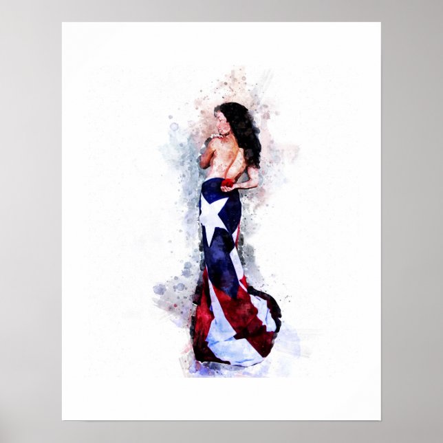 Puerto Rico-andan Poster (Framsidan)