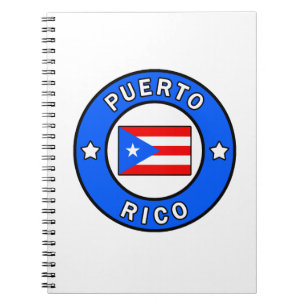 Puerto Rico Anteckningsbok
