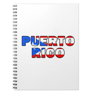 Puerto Rico Anteckningsbok