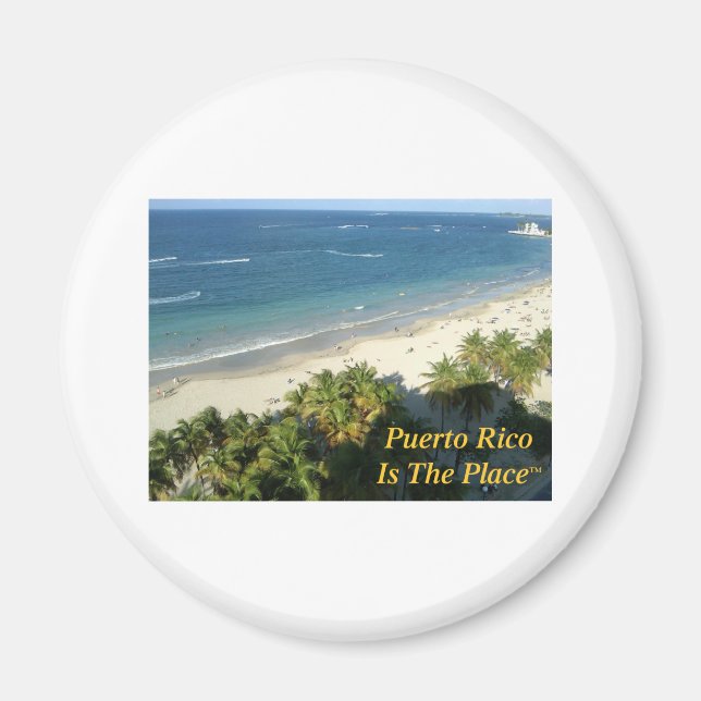Puerto Rico är Ställe Magnet (Framsidan)