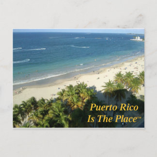 Puerto Rico är Ställe Vykort