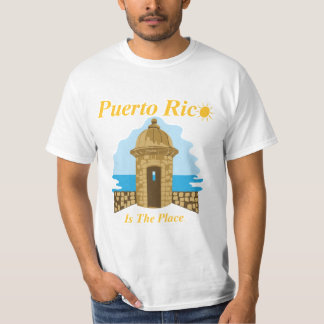 Puerto Rico är ställeT-tröja T-shirt