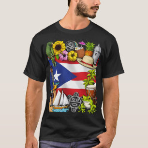 Puerto Rico-arv T Shirt