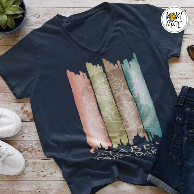 Puerto Rico Atabey Taino Mother Earth T Shirt (Skapare uppladdad)