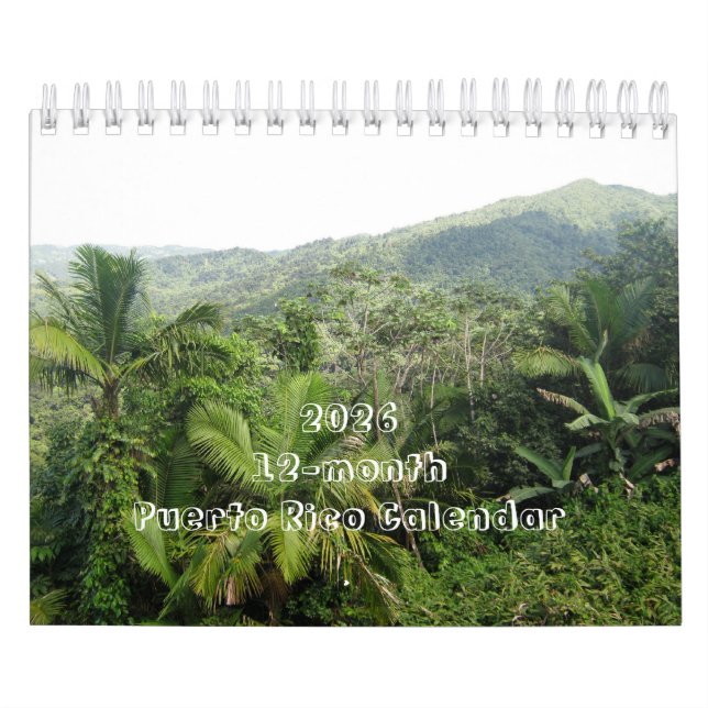 Puerto Rico - av Galina - Kalender (Omslag)