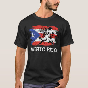 Puerto Rico Baseball Manar Women Kid Boricua Puert T Shirt