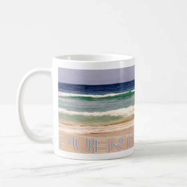 Puerto Rico Beach Mugg (Vänster)