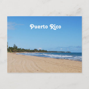 Puerto Rico Beach Vykort