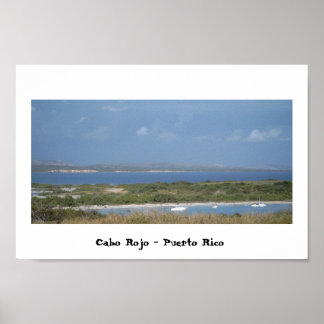 Puerto Rico Beacher Poster