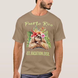 Puerto Rico Best Vacation ever Souvenir Gift T Shirt