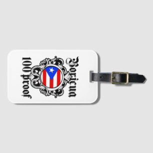 Puerto Rico Boricua Bagagebricka