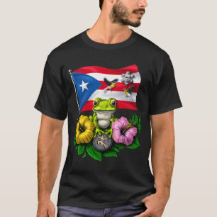 Puerto Rico Boricua Flagga T Shirt