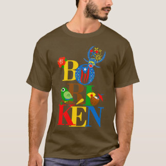 Puerto Rico Boriken Boricua Flagga Pina Colada Car T Shirt