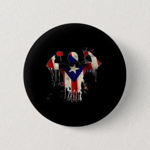 Puerto Rico Boxing Handskar Boxeo Shirt Ropa Uni Knapp