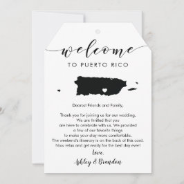 Puerto Rico Bröllop Välkomstanförande Märkre Brev