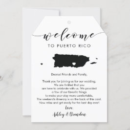 Puerto Rico Bröllop Välkomstanförande Märkre Brev