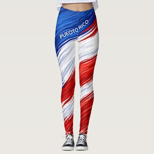 Puerto Rico classic Leggings (Framsida)