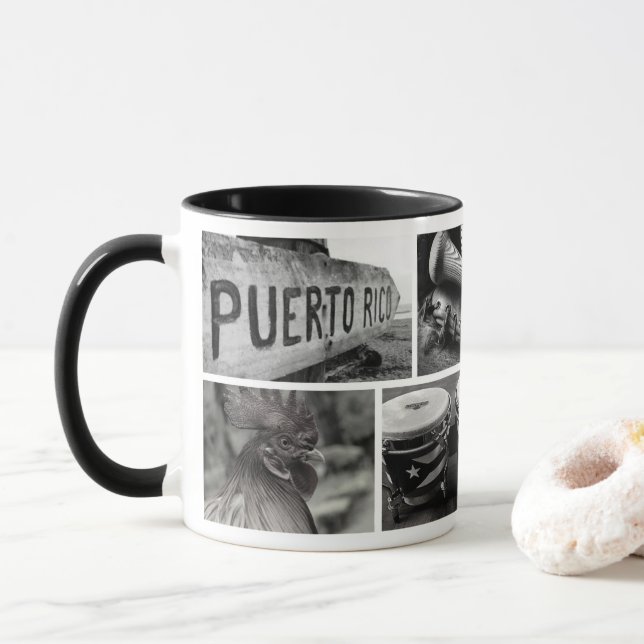Puerto Rico Coffee Kopp/ Mugg (Med munk)