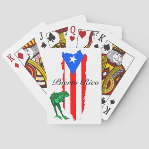 Puerto Rico Coqui Island Frog Casinokort