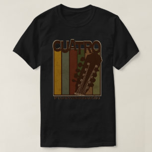 Puerto Rico Cuatro Guitar T-Shirt