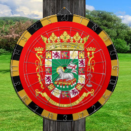 Puerto Rico Dartboard & Flagga darts / speltavla Darttavla