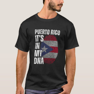 Puerto Rico Det Finns I Mitt DNA Matchande Puertor T Shirt