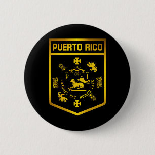 Puerto Rico Emblem Knapp