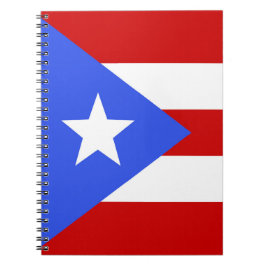 Puerto Rico flagga Anteckningsbok