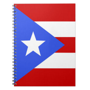 Puerto Rico flagga Anteckningsbok