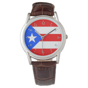 Puerto Rico-flagga Armbandsur