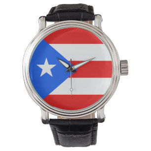 Puerto Rico flagga Armbandsur
