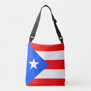 Puerto Rico flagga Axelväska