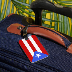 Puerto Rico flagga Bagagebricka
