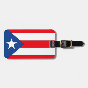 Puerto Rico flagga Bagagebricka