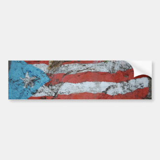 Puerto Rico Flagga Bildäckslim Bildekal