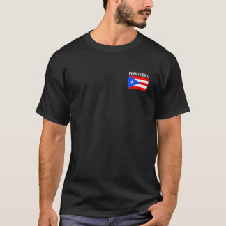 Puerto Rico Flagga Fick Puerto Rikanska Familjeröt T Shirt