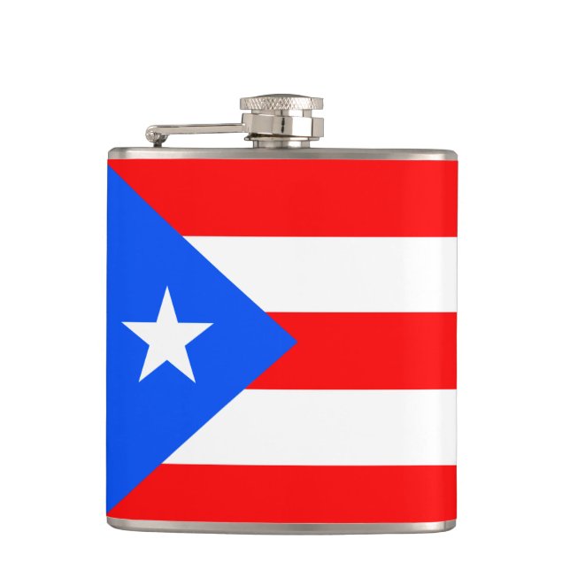 Puerto Rico Flagga Fickplunta (Framsidan)