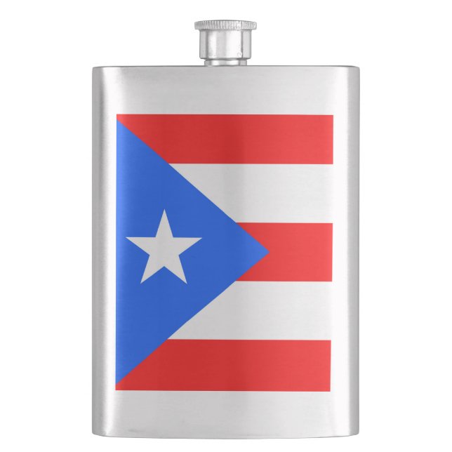 Puerto Rico Flagga Fickplunta (Framsidan)