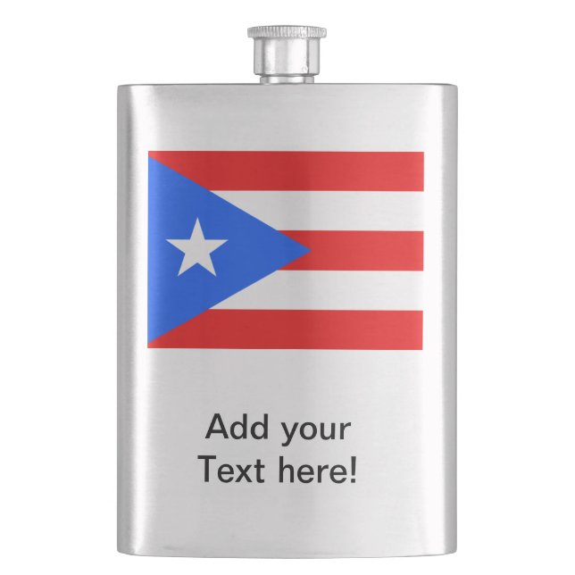 Puerto Rico flagga Fickplunta (Framsidan)